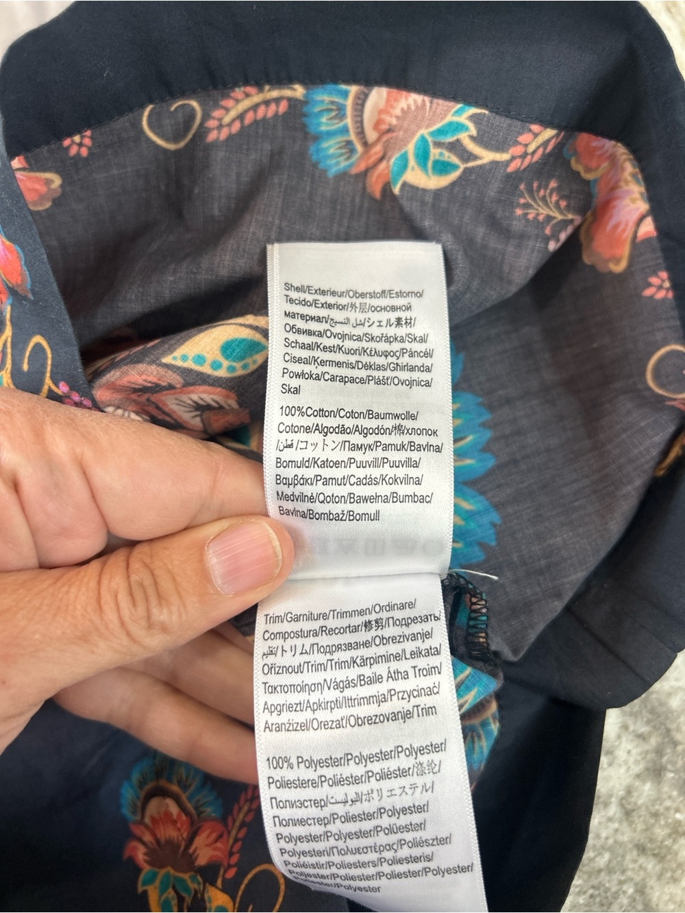 Farm Rio x Anthropologie Poplin Printed Shirting Jumpsuit - Medium - Picture 11 of 15